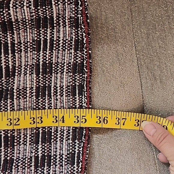 Max Studio multi-color woven long sleeve dress size L - Picture 9 of 9